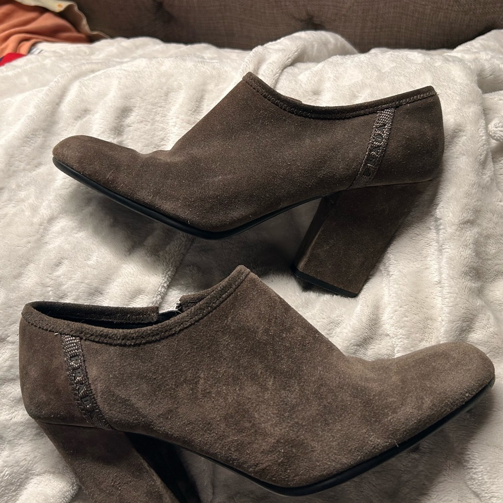 Prada Booties - Brown size 8